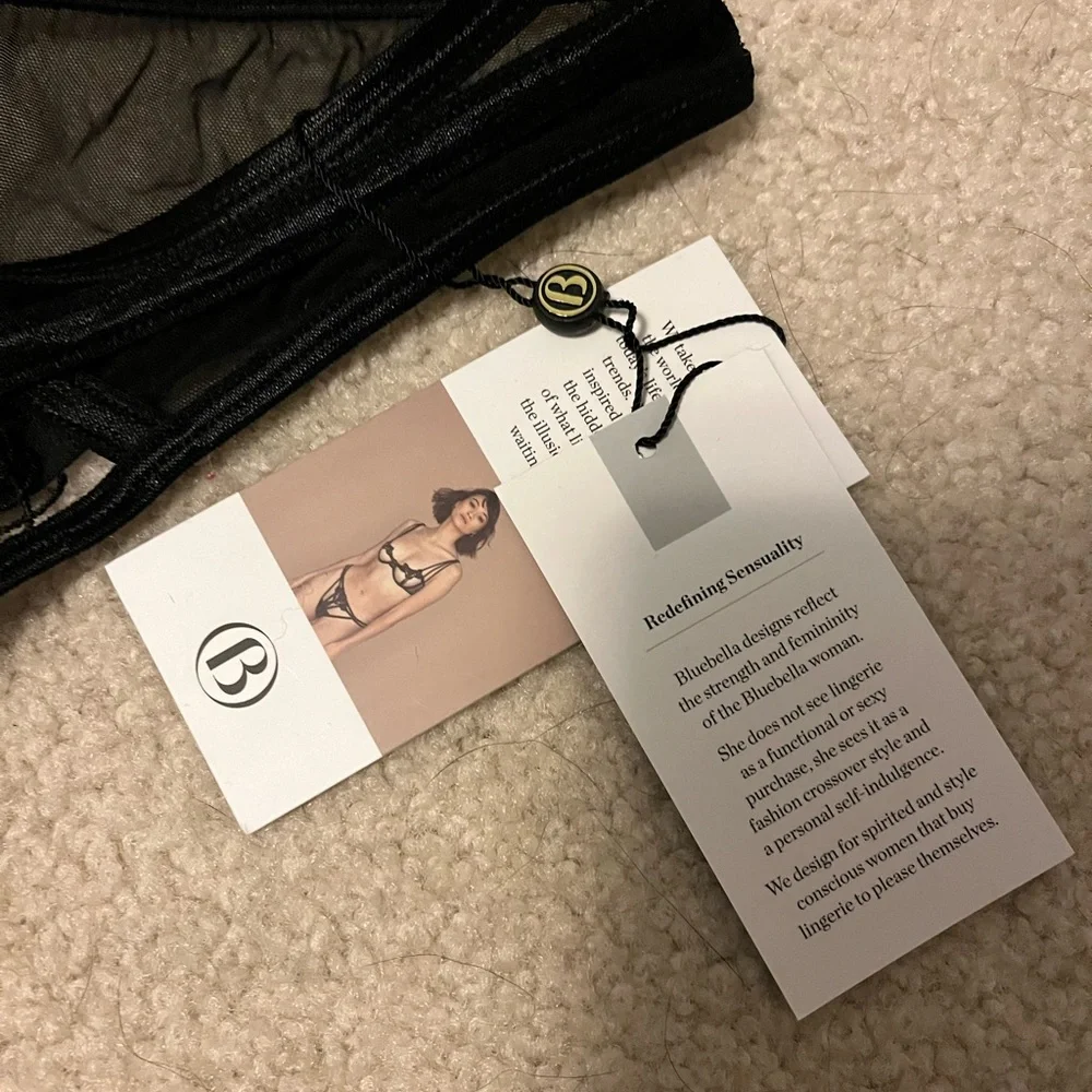 Sold Bluebella for VS Black Ellis Bra and Panty Set, Med/36DD NWT - Picture 5 of 10